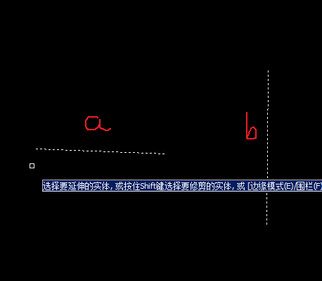 CAD怎么延伸直線(xiàn)