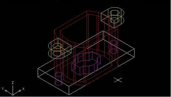 CAD的三維立體剖切圖的繪制方法755.png