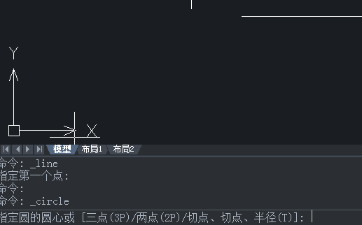 如何用CAD快速把四條不相交的線合成矩形？