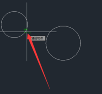 CAD如何繪制與兩個(gè)圓同時(shí)相切的圓