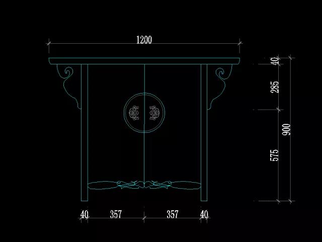 CAD怎么繪制中式家具平面圖？