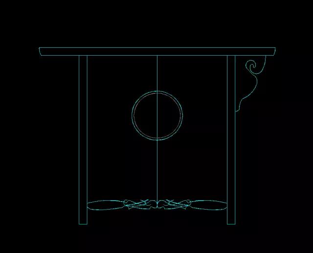 CAD怎么繪制中式家具平面圖？