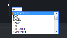 CAD中延伸的快捷鍵是什么？