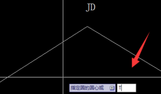 CAD如何通過(guò)切線交點(diǎn)繪制曲線