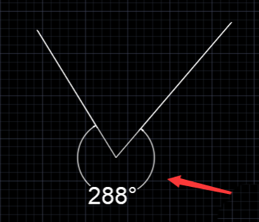 CAD如何標(biāo)注鈍角度數(shù)？