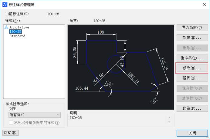 CAD角度標注轉換成"度/分/秒"的方法