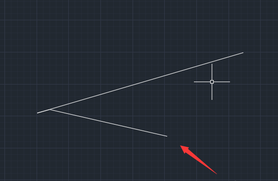 CAD在直線(xiàn)任意一點(diǎn)畫(huà)另一條直線(xiàn)的方法