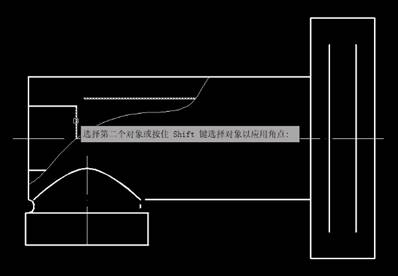 CAD如何在兩個(gè)對(duì)象間建立尖角和圓角